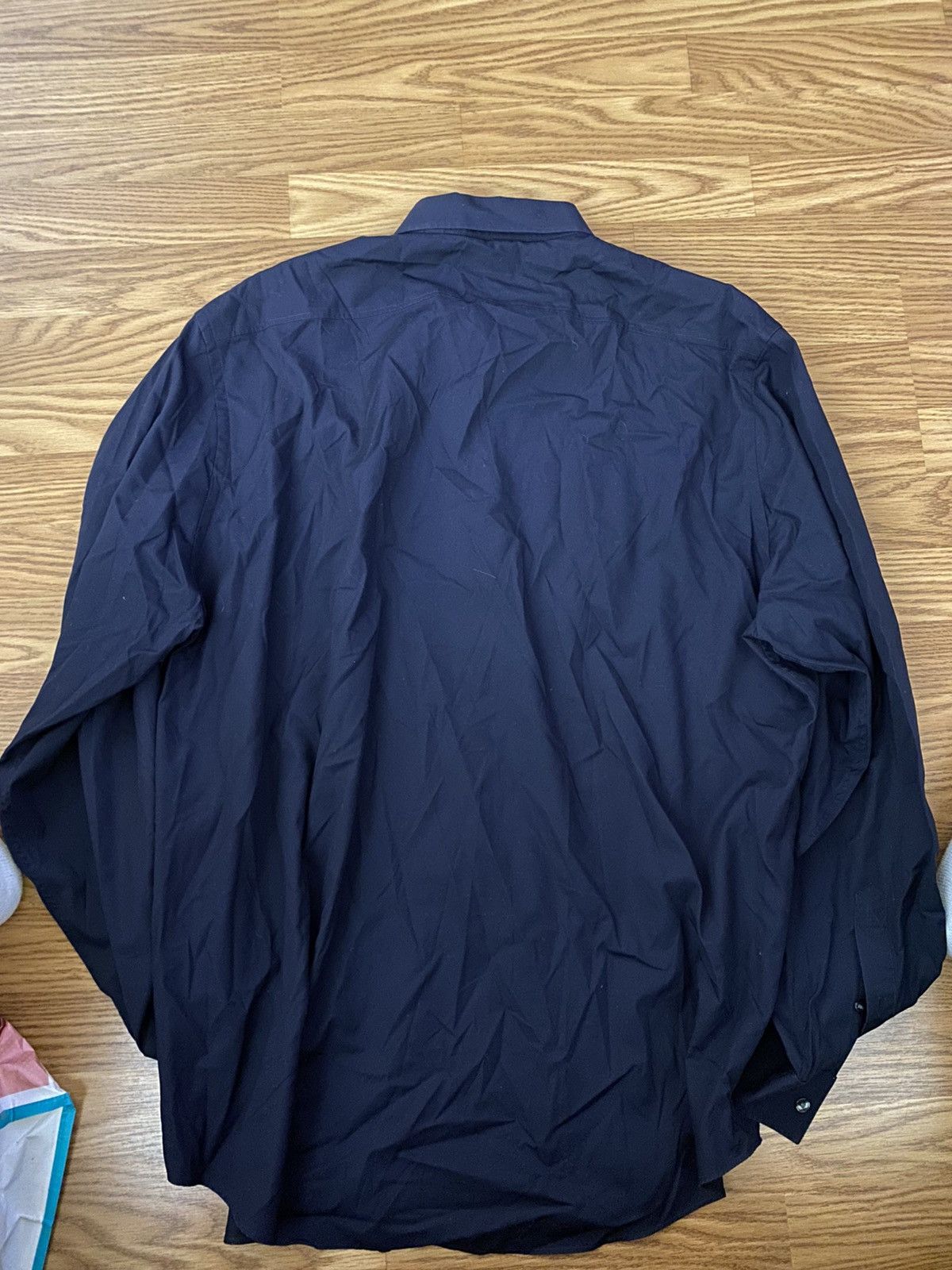 Burberry Burberry button up navy Size US XL / EU 56 / 4 - 5 Thumbnail