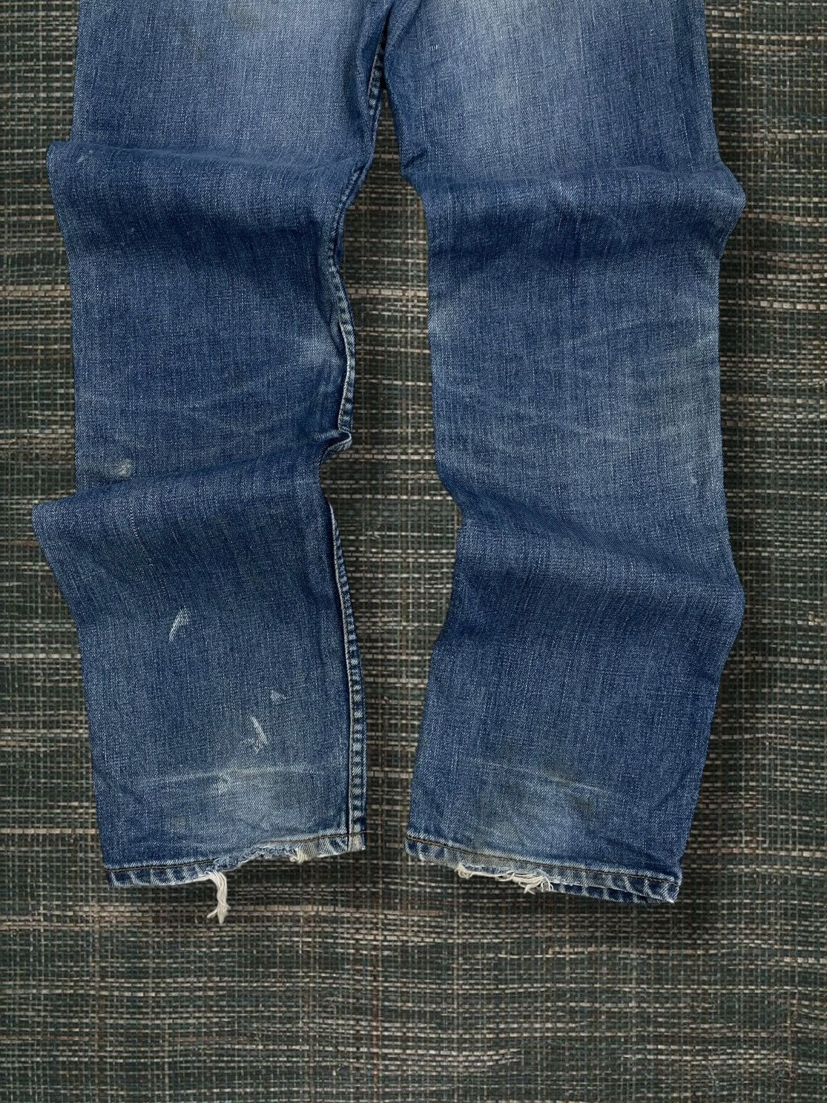 Levi's Vintage Clothing Vintage 1990s Original Designer Levis Distressed Denim Size US 26 / EU 42 - 9 Thumbnail