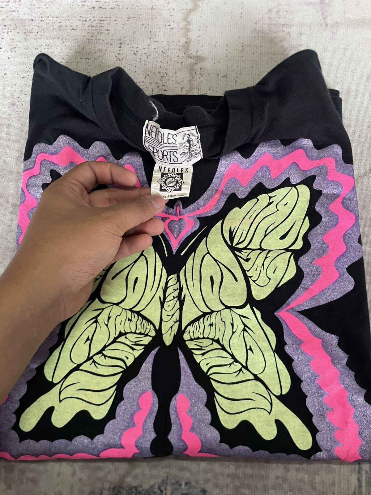 Needles Vintage Needles Sport Butterfly Tee Shirt Size US M / EU 48-50 / 2 - 7 Thumbnail