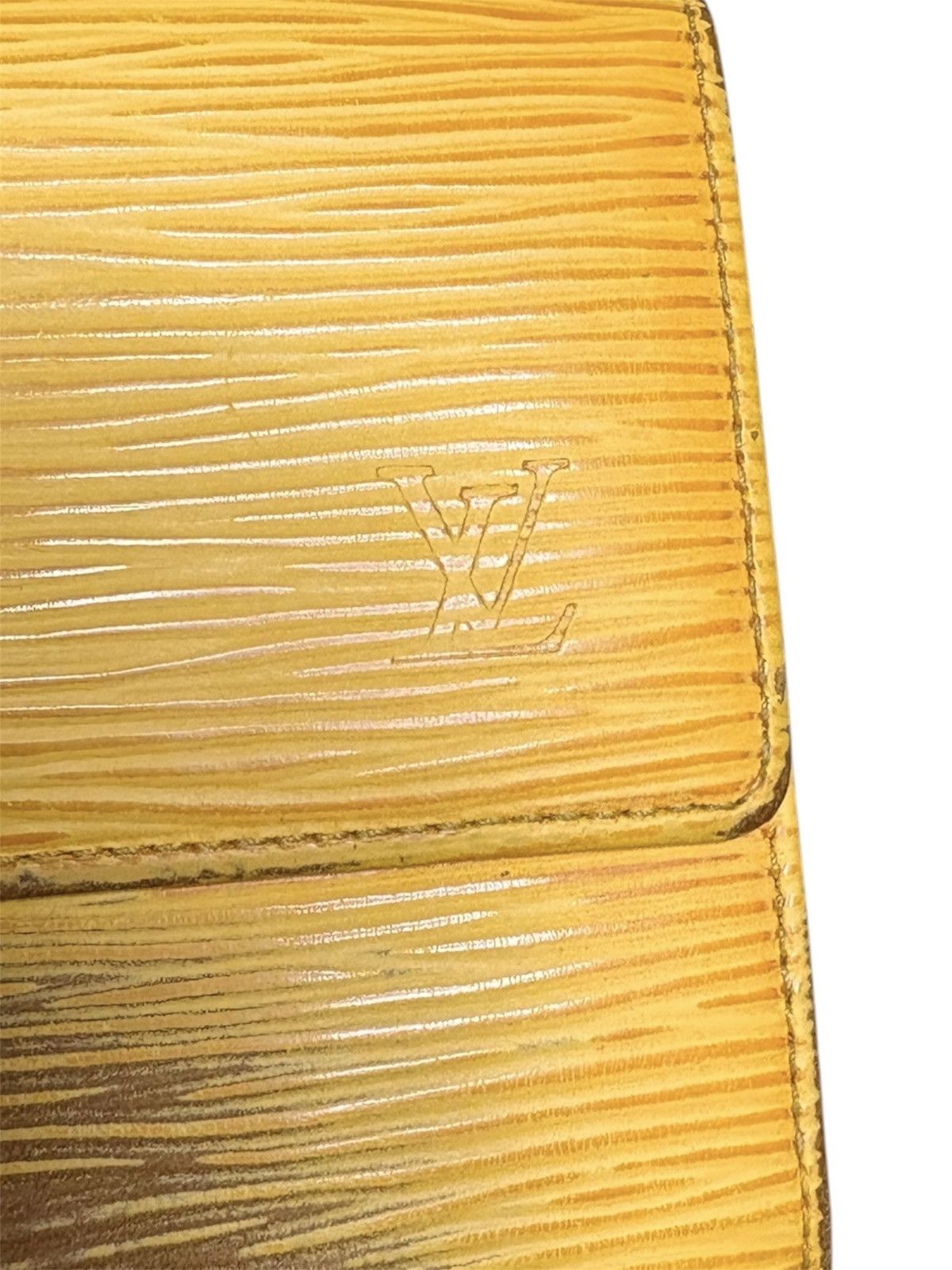 Louis Vuitton LV Elise Trifold Wallet in Tassil Yellow Epi Leather Size ONE SIZE - 2 Thumbnail