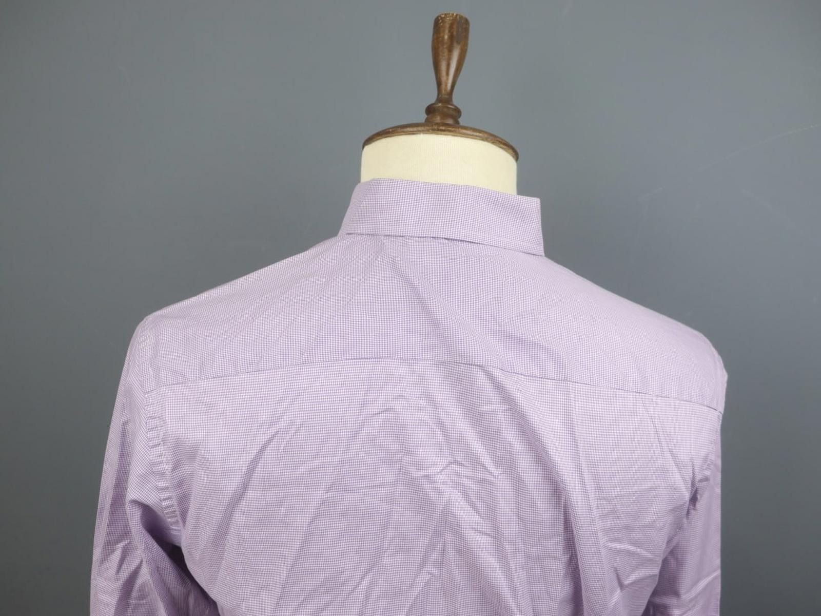 Eton Eton Pink Pinstriped 100% Cotton Dress Shirt Size 42 Size 38R - 4 Thumbnail