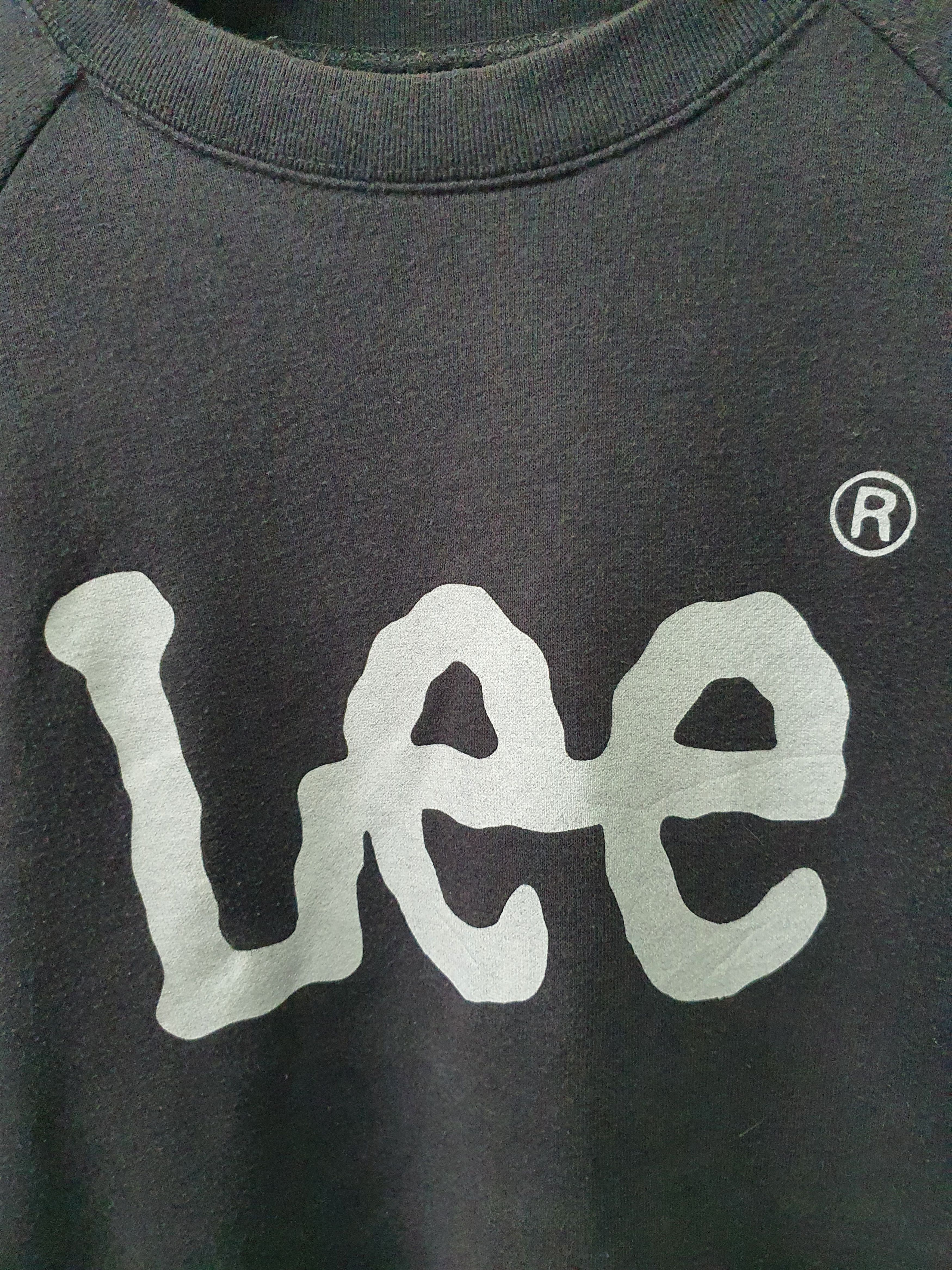 Lee black Lee logo crewneck sweatshirt Size US L / EU 52-54 / 3 - 4 Thumbnail
