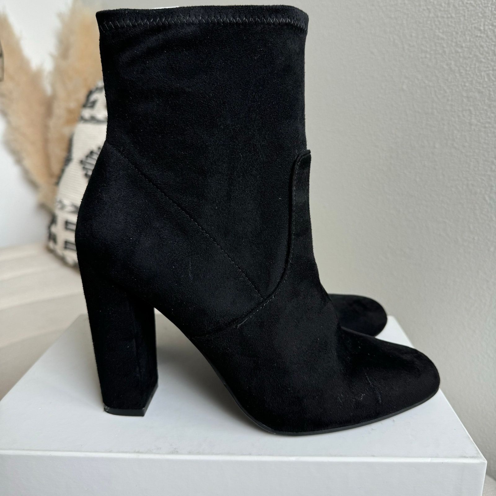 Steve fashion madden rookie black suede