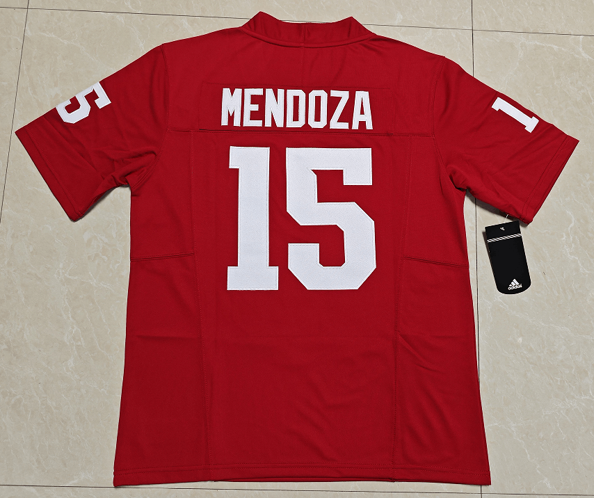 Other Men's Indiana Hoosiers #15 Fernando Mendoza Jersey Size US L / EU 52-54 / 3 - 2 Thumbnail