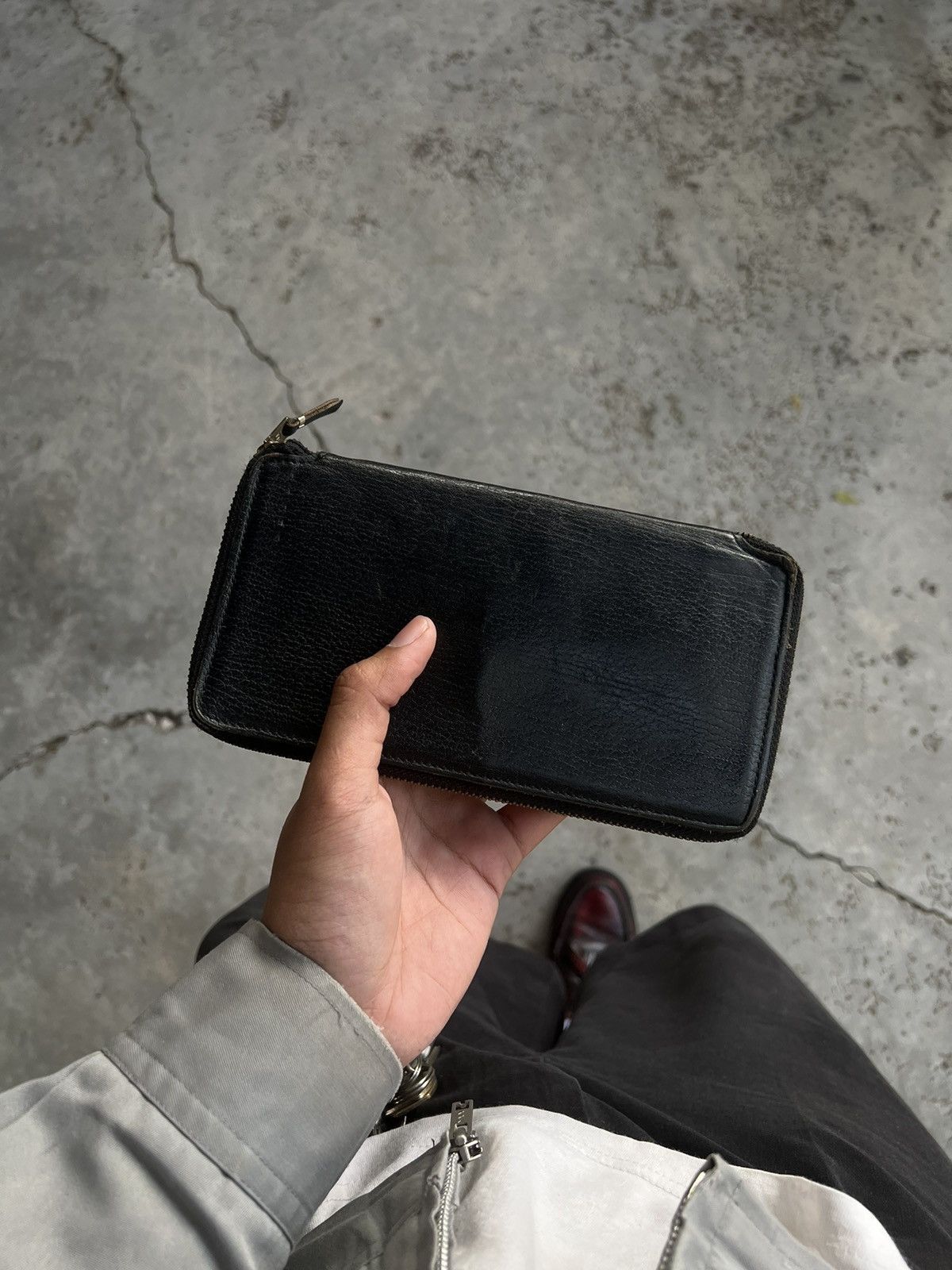 Comme des Garcons Vintage 90s Comme des Garcons Tricot Leather Wallet Size ONE SIZE - 11 Thumbnail