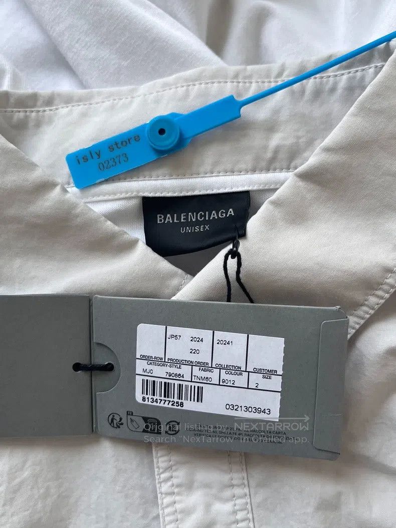 Balenciaga Balenciaga Printed Loose Long Sleeve Single Breasted Mid-L Size US M / EU 48-50 / 2 - 5 Thumbnail