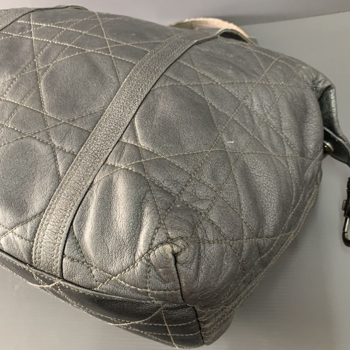 Christian Dior Monsieur Christian Dior Leather Boston Bag Size ONE SIZE - 15 Thumbnail