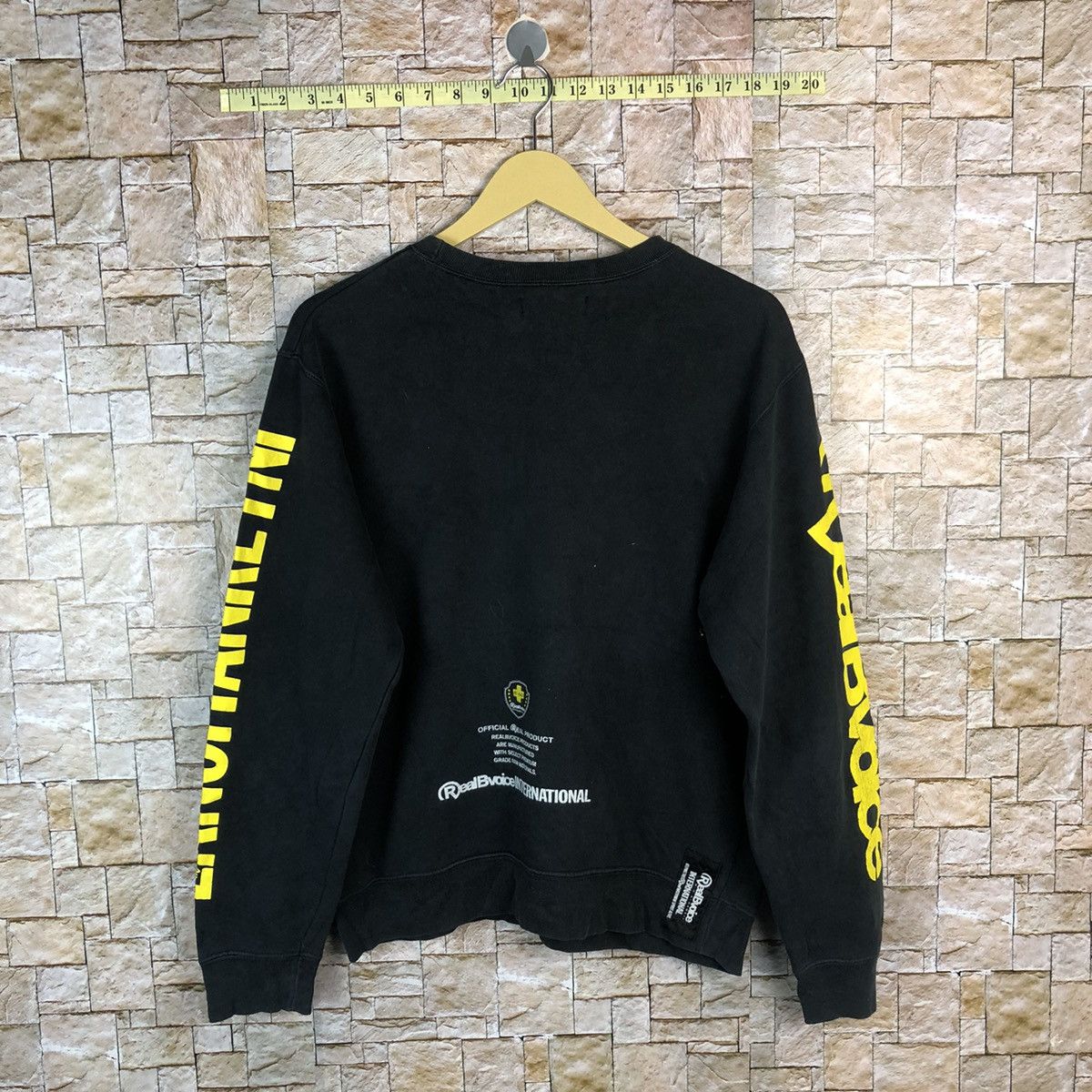 Japanese Brand Real B Voice Dark Blue Sweatshirt #A519 Size US M / EU 48-50 / 2 - 16 Thumbnail