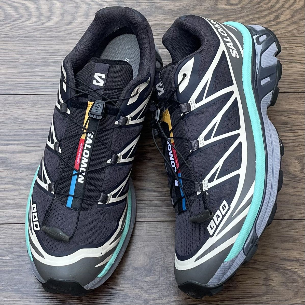 Salomon Salomon XT-6 "Nine Iron/Quicksilver" Size US 12 / EU 45 - 1 Thumbnail