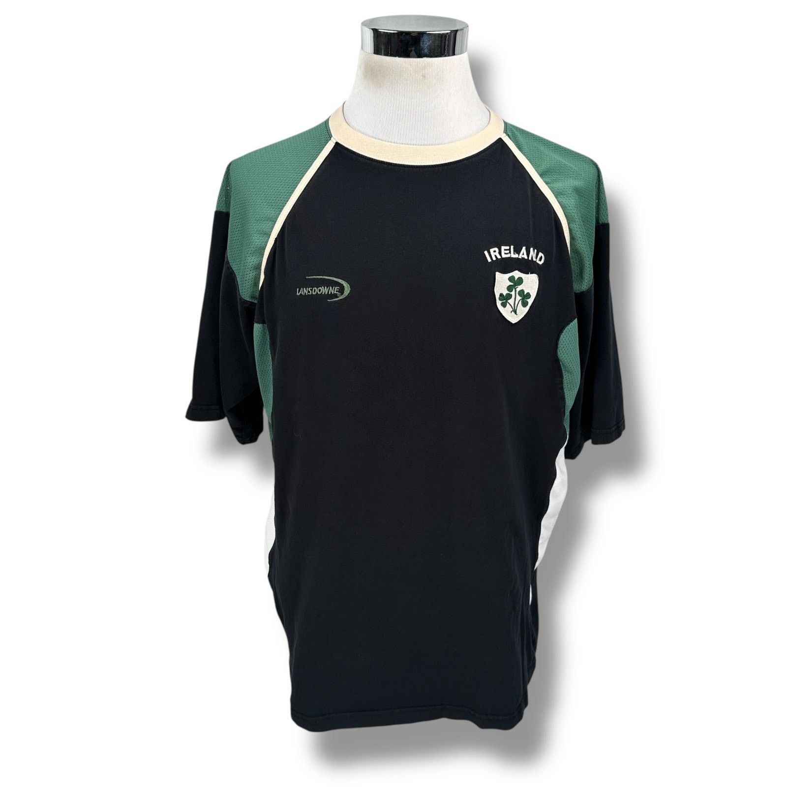 Other Vintage Lansdowne Ireland Rugby Shirt Men XL Green Pullover Size US XL / EU 56 / 4 - 1 Thumbnail