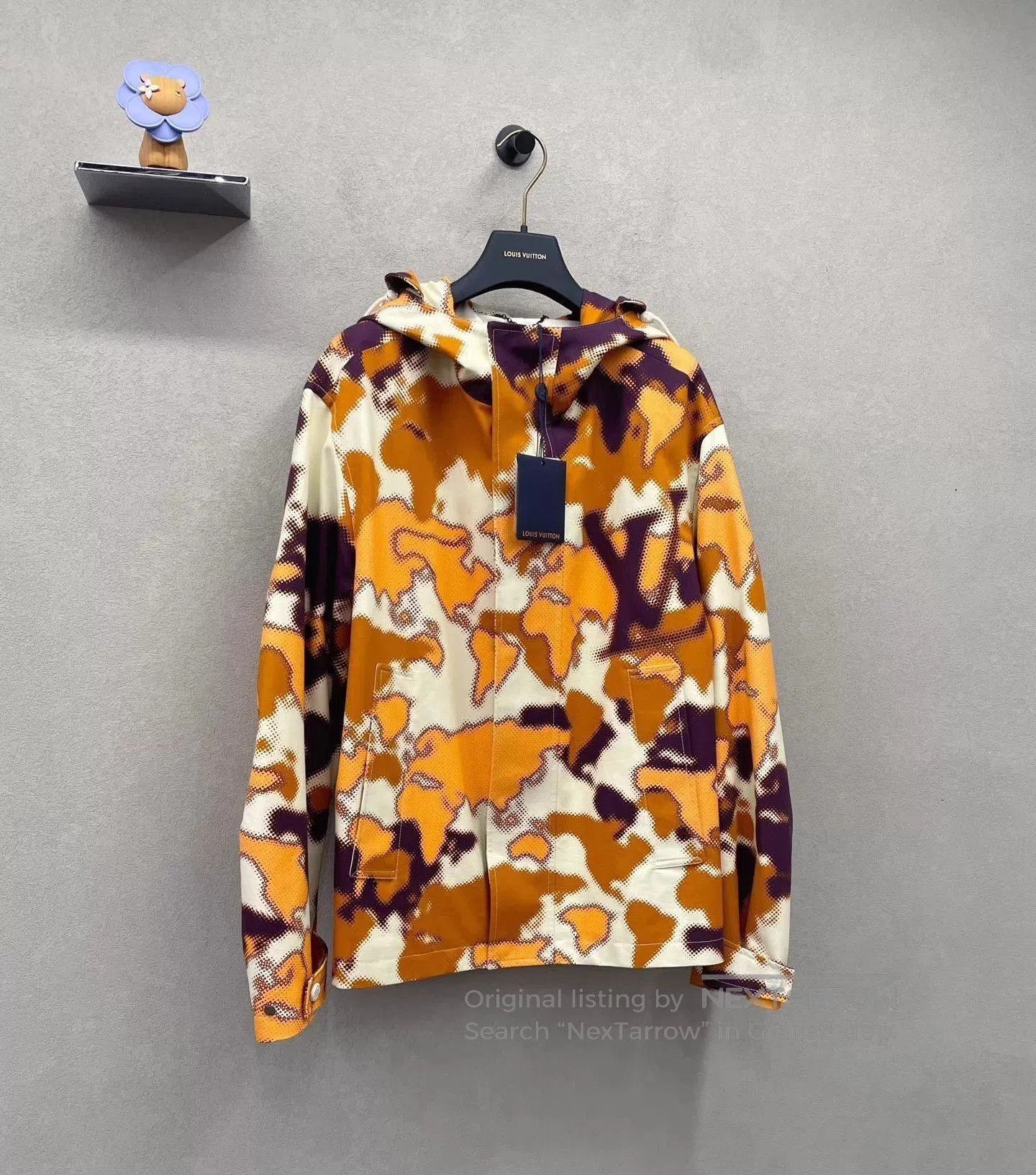 Louis Vuitton Multi Colored Camouflage Print Hooded Jacket. Size US M / EU 48-50 / 2 - 4 Thumbnail