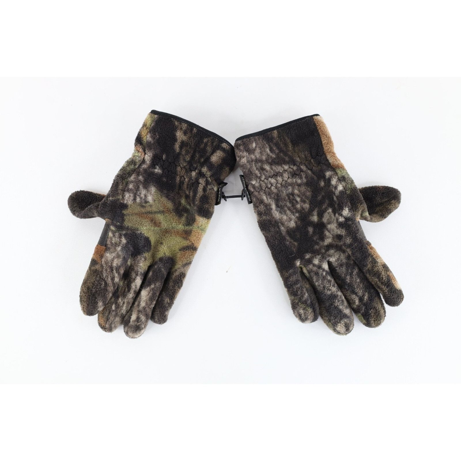 Vintage Vintage 90s Streetwear Faded Fleece Camouflage Winter Gloves Size ONE SIZE - 1 Thumbnail