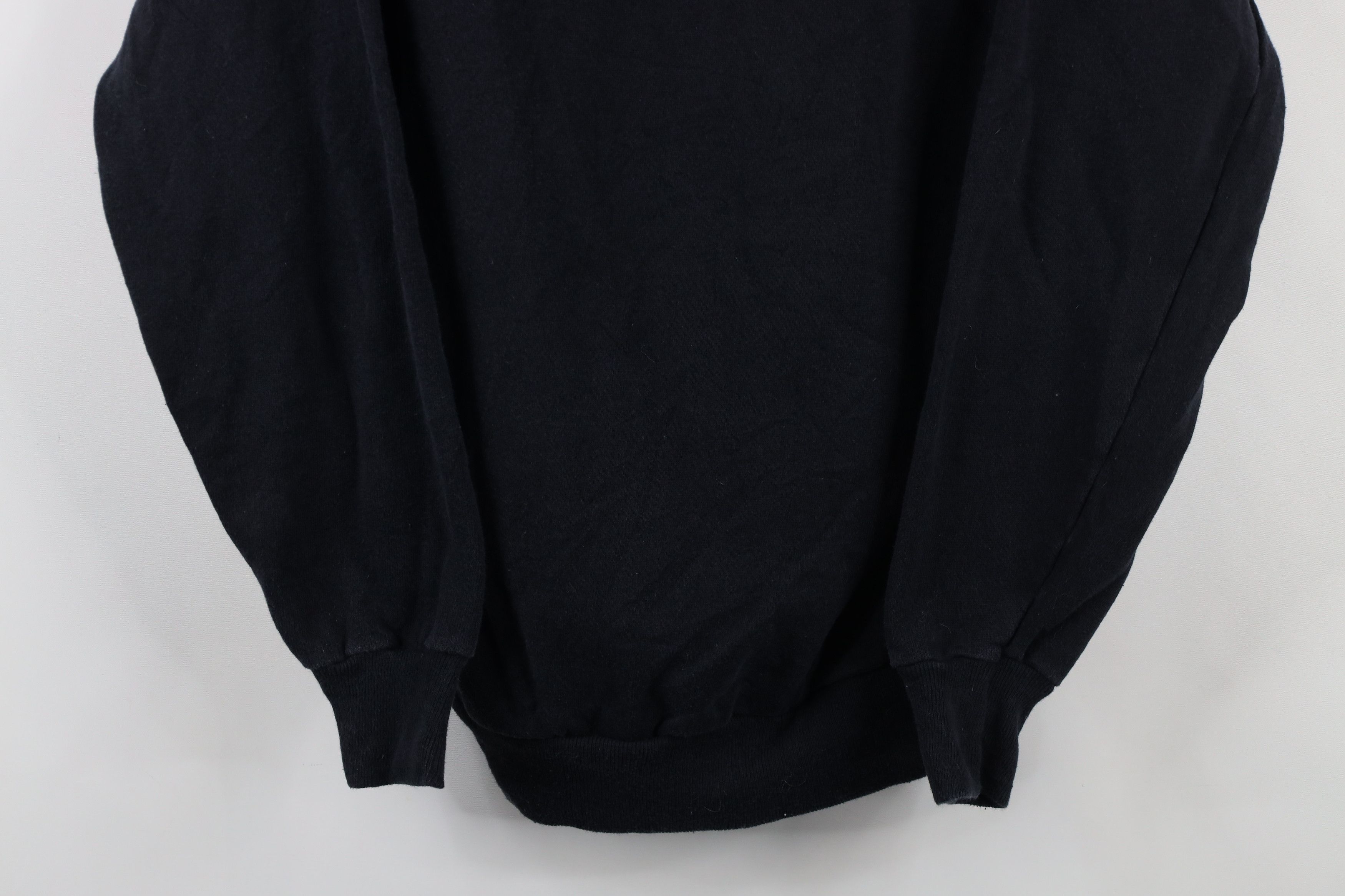 Vintage Vintage 80s 90s Streetwear Crewneck Sweatshirt Black USA Size XL / US 12-14 / IT 48-50 - 3 Thumbnail