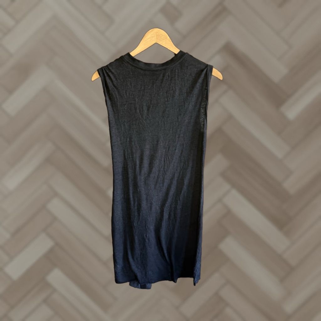 Allsaints AllSaints Womens Black Sleeveless Slip Dress Midi Size S Size S / US 4 / IT 40 - 1 Thumbnail