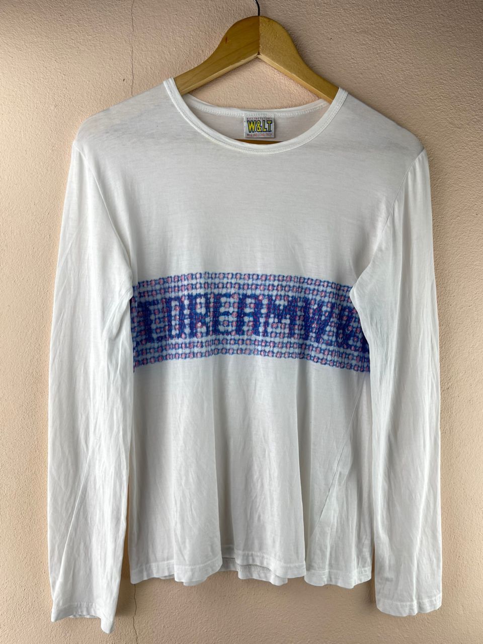 Walter Van Beirendonck Walter Van Bereindonck W&LT Spellout Long Sleeve Logo Tee Size US M / EU 48-50 / 2 - 6 Thumbnail
