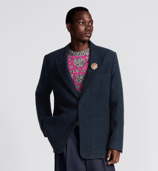 Dior o1w1db10525 483C25 Jacket in Blue Size US M / EU 48-50 / 2 - 4 Thumbnail