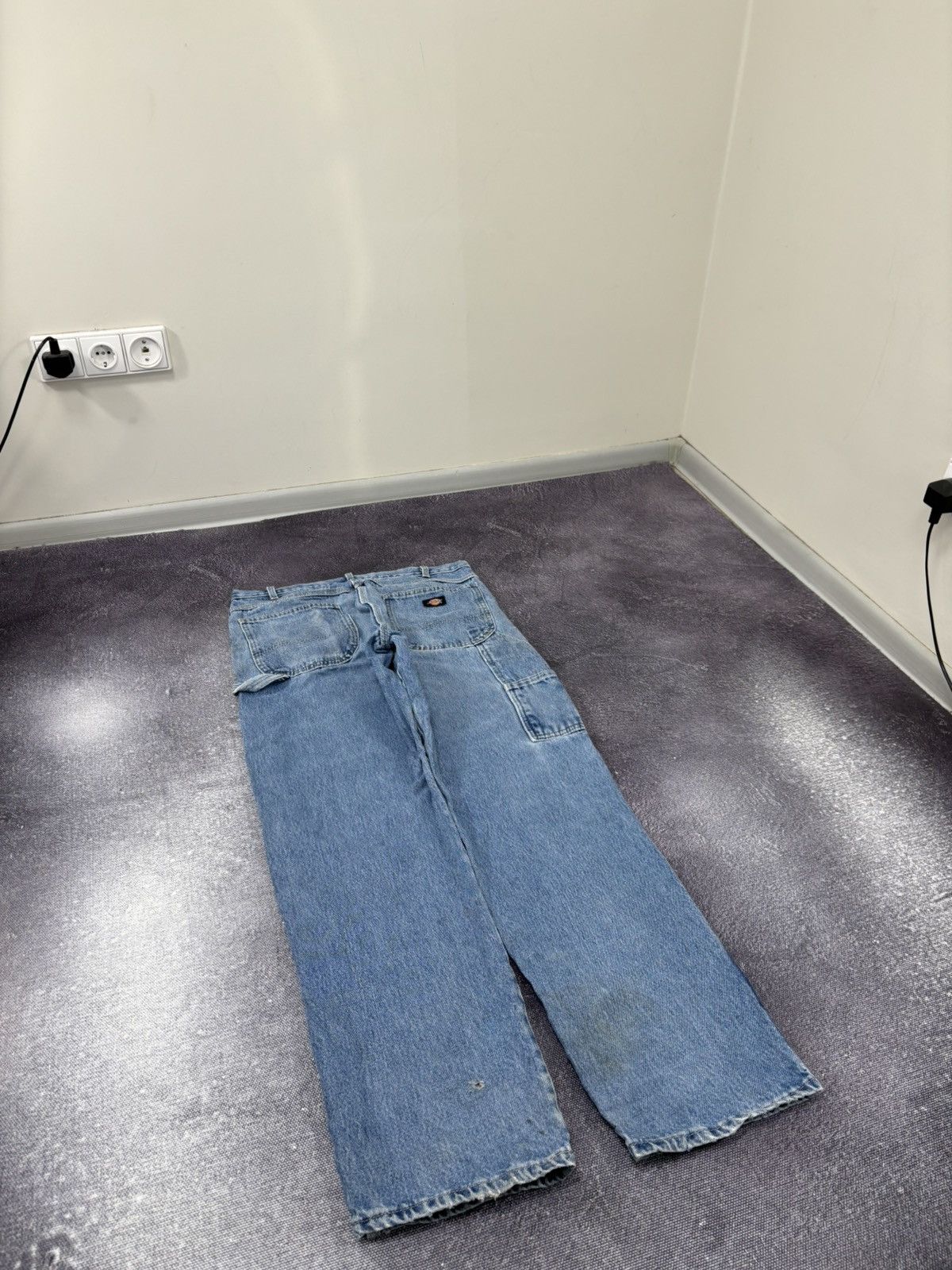 Dickies Vintage Dickies Straight Fit Light Blue Work Denim Jeans Size US 34 / EU 50 - 3 Thumbnail