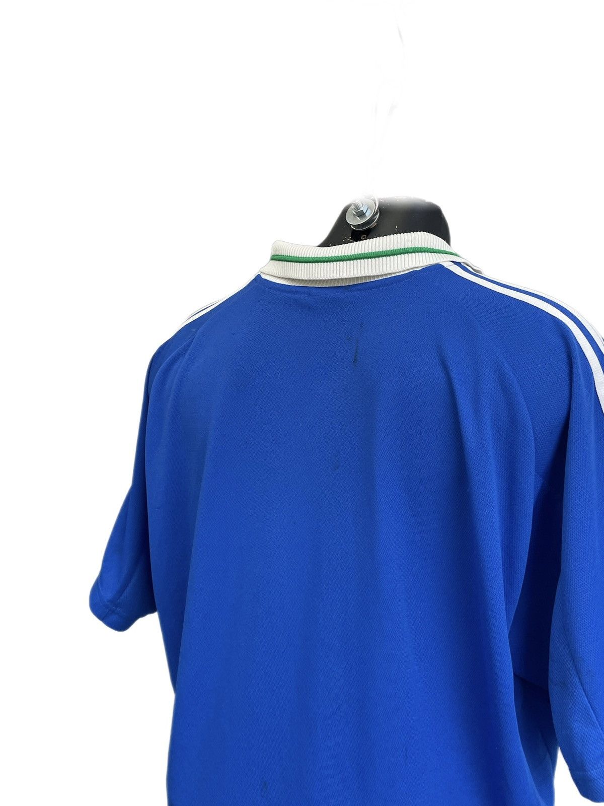 Adidas Adidas blue football jersey vintage 2002 home kit y2k rare Size US L / EU 52-54 / 3 - 8 Thumbnail