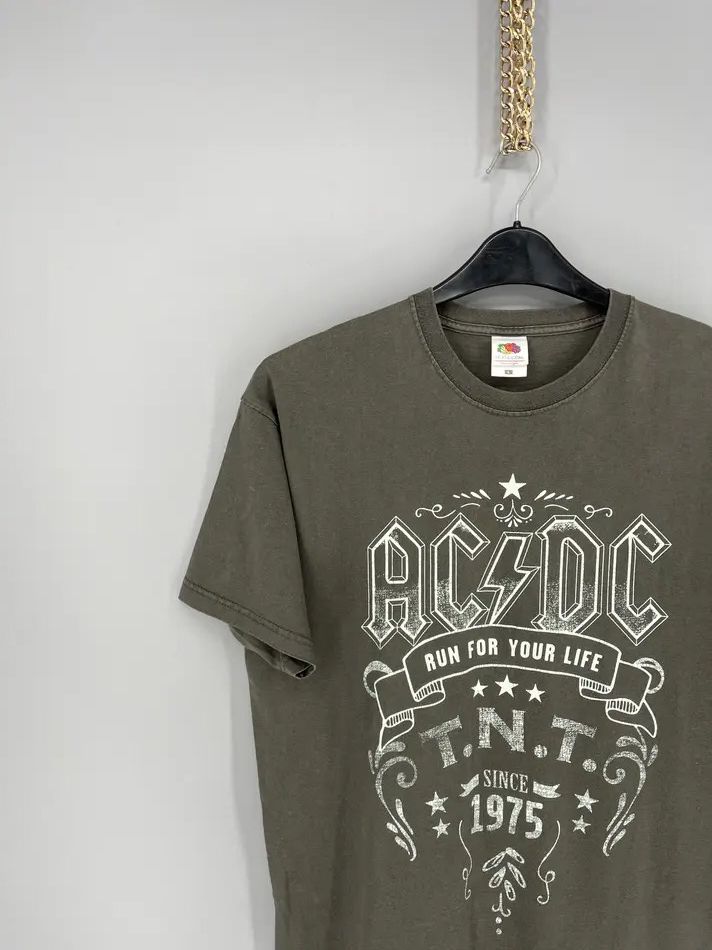 Other Vintage ACDC Rock OF Bust T-Shirt Like Metallica Slayer Size US L / EU 52-54 / 3 - 4 Thumbnail