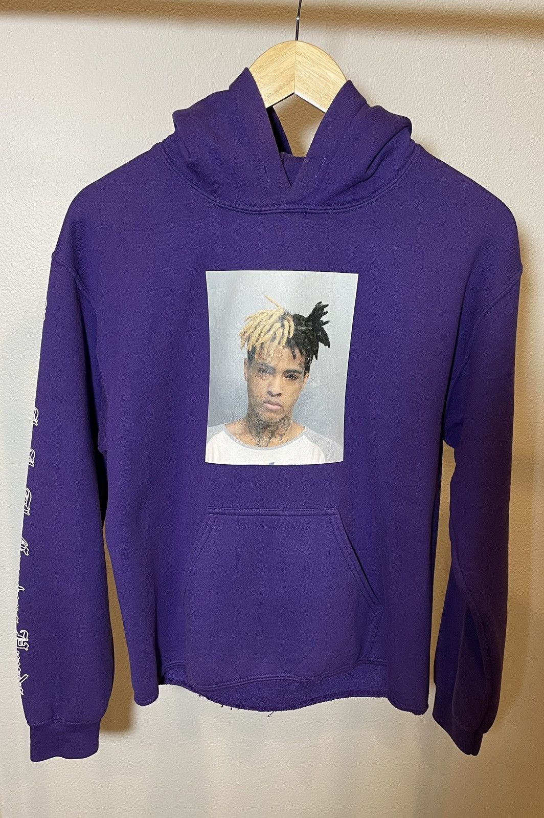 Revenge Revenge XXXTentacion Mugshot Hoodie Purple | Grailed