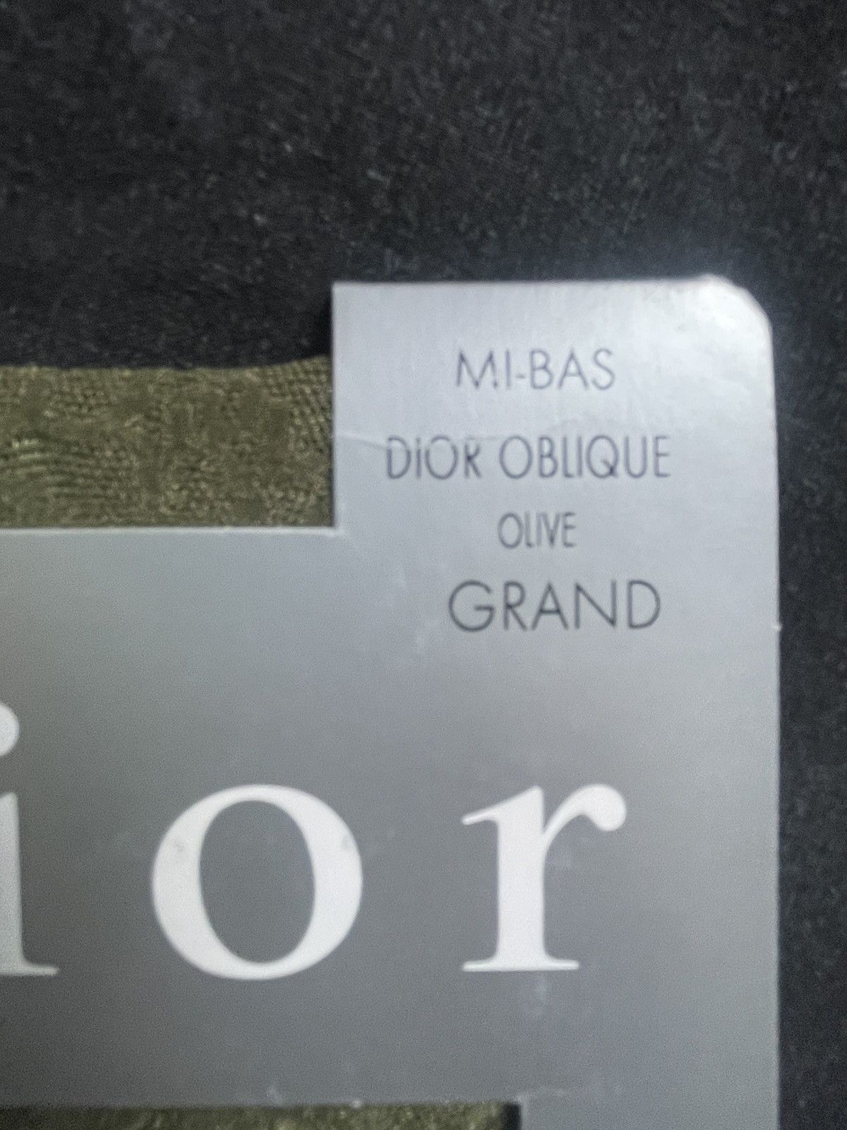 Dior CHRISTIAN DIOR socks monogram oblique new Size ONE SIZE - 3 Thumbnail