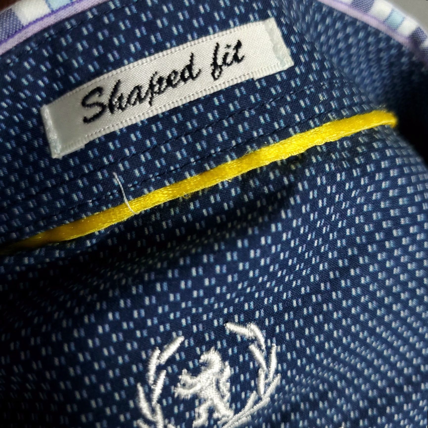 BUGATCHI Bugatchi Uomo Blue Plaid Button-Up Shirt Long Sleeve Men's Small Regular Fit Size US S / EU 44-46 / 1 - 8 Thumbnail