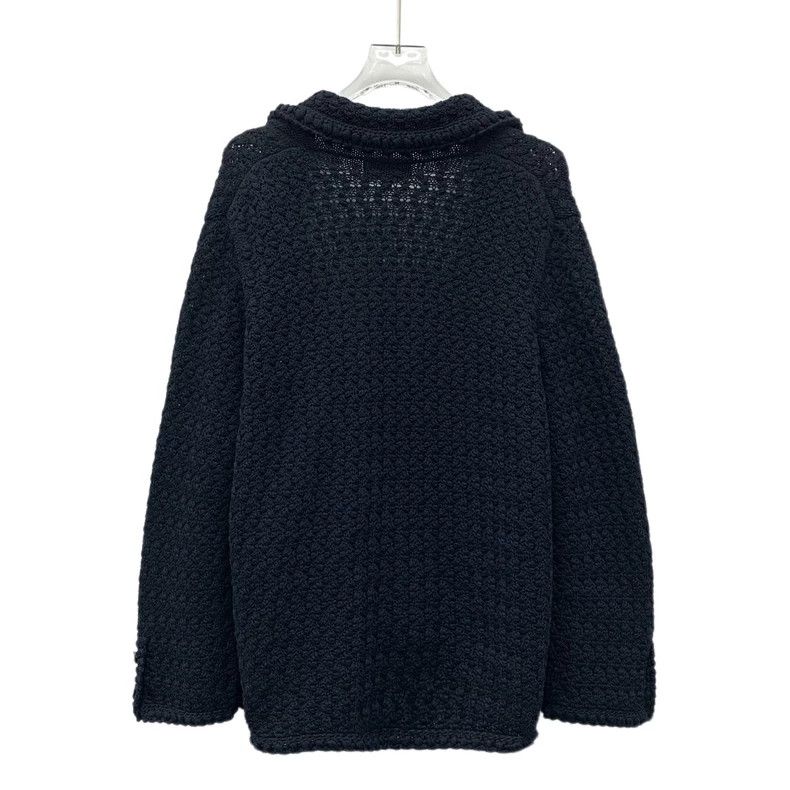 Chanel Chanel Black multi-pocket cotton lapel long-sleeved knitted Size XS / US 0-2 / IT 36-38 - 2 Thumbnail