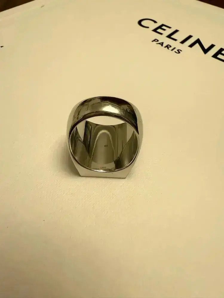 Celine Celine 23SS Stone Texture Ring-2505 Size ONE SIZE - 4 Thumbnail