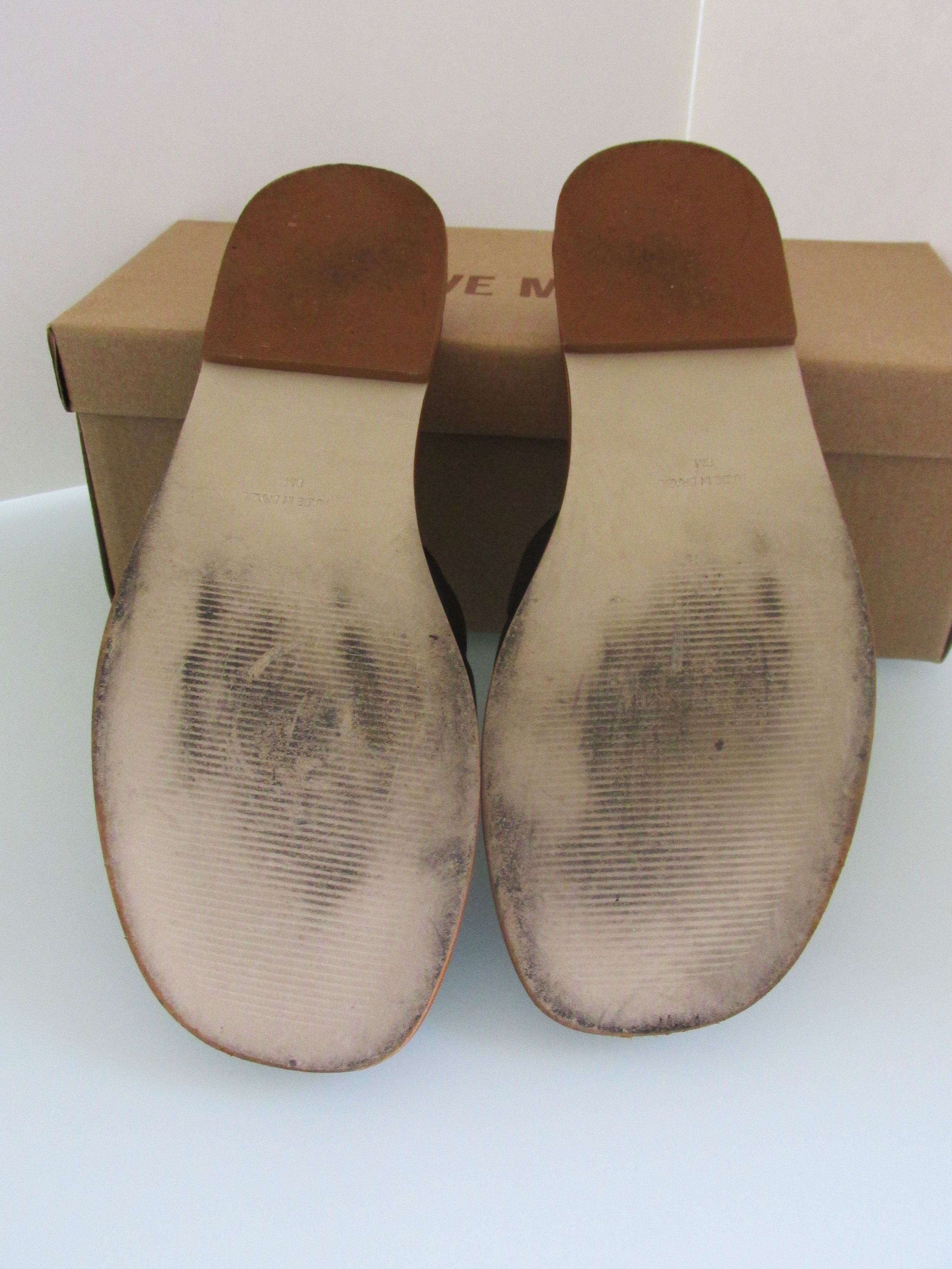 Steve Madden Steve Madden "Trouble" Women's Leather Slides Size 8 M Size US 8 / IT 38 - 6 Thumbnail