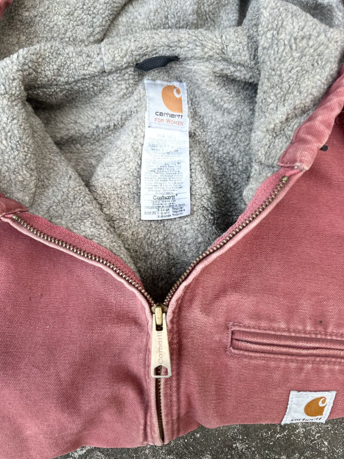 Carhartt Rare! Crazy Vintage Y2K Carhartt WJ141 VRS Hooded Jacket Size US L / EU 52-54 / 3 - 6 Thumbnail