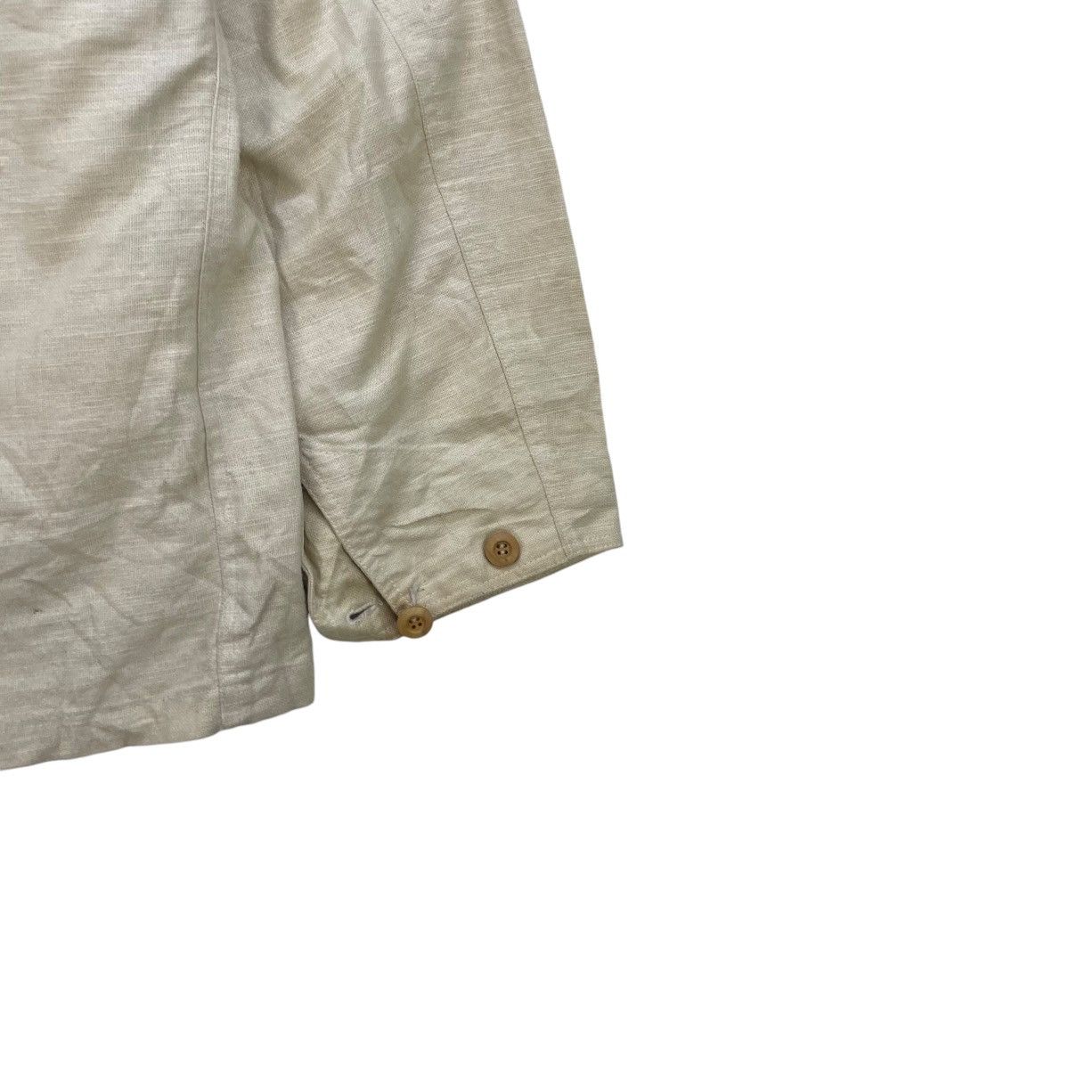 Japanese Brand 🗣️Turkey Bear Linen Jacket Size US M / EU 48-50 / 2 - 11 Thumbnail
