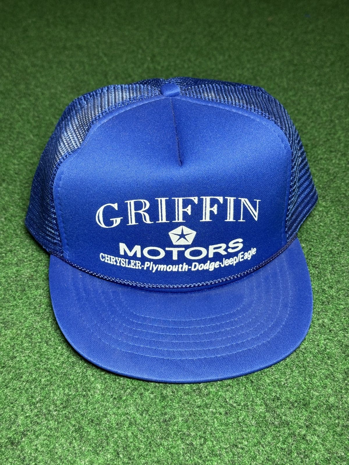 Vintage Griffin Motors Vintage Trucker Dodge Jeep Chrysler 80s Hat Size ONE SIZE - 1 Thumbnail