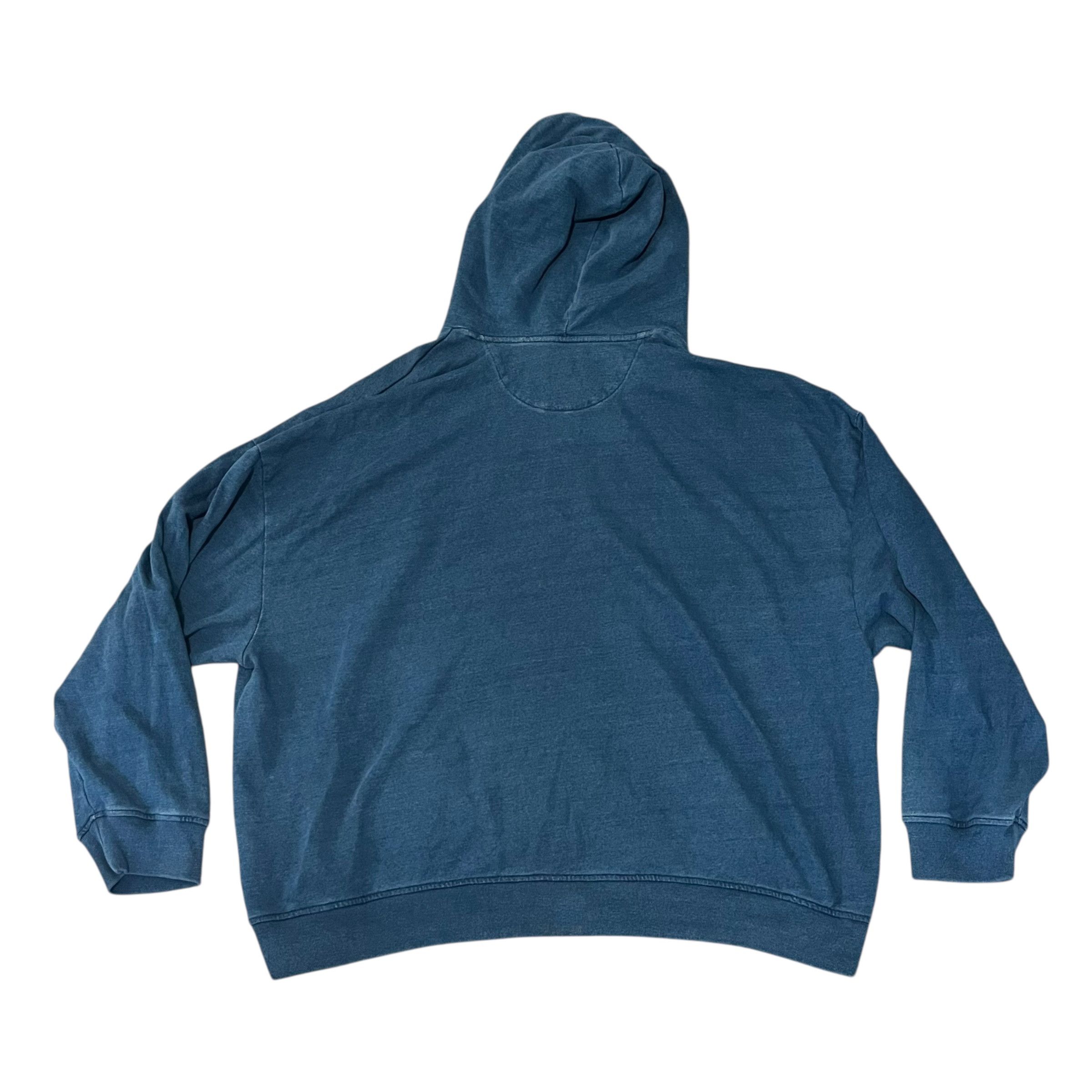 Dapper Dan × Gap GAP x Dapper Dan Denim Blue Embossed Hoodie Size US XXL / EU 58 / 5 - 8 Thumbnail