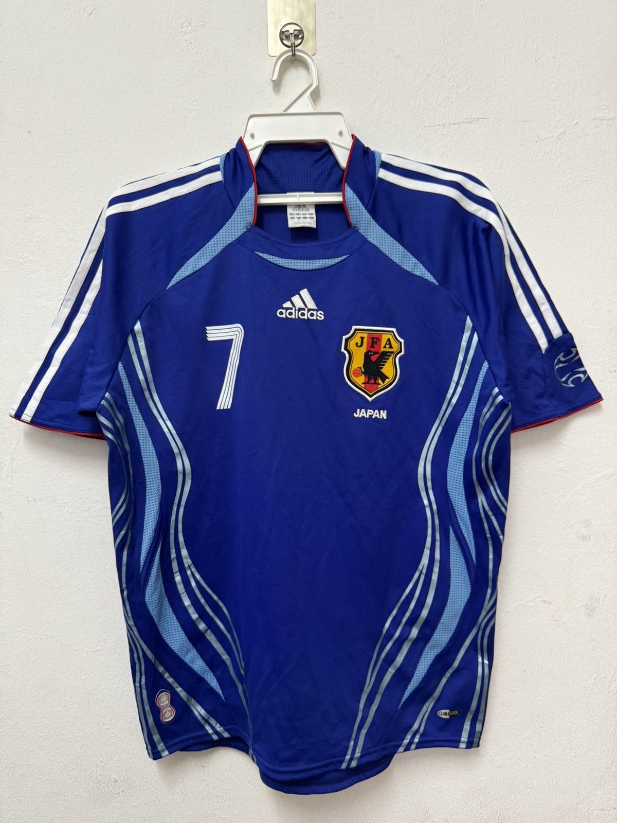 レア 90's adidas JFA JAPAN ユニフォーム　160cm adidas 日本代表 JFA 突破記念ユニフォーム ODW37-KK8084