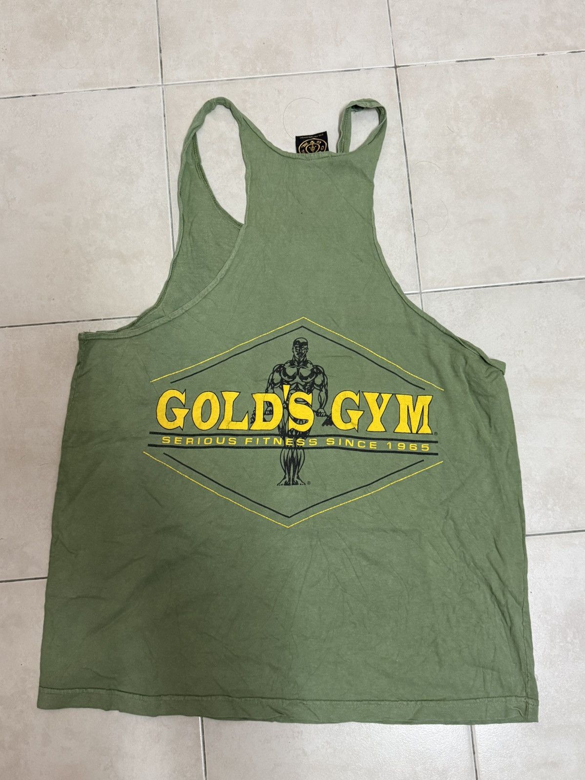 Vintage Vintage Gold Gym Size US M / EU 48-50 / 2 - 1 Thumbnail