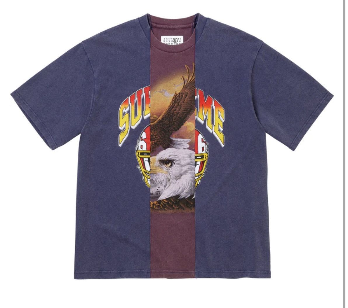 Maison Margiela × Supreme Supreme x mm6 split tee Size US M / EU 48-50 / 2 - 3 Thumbnail