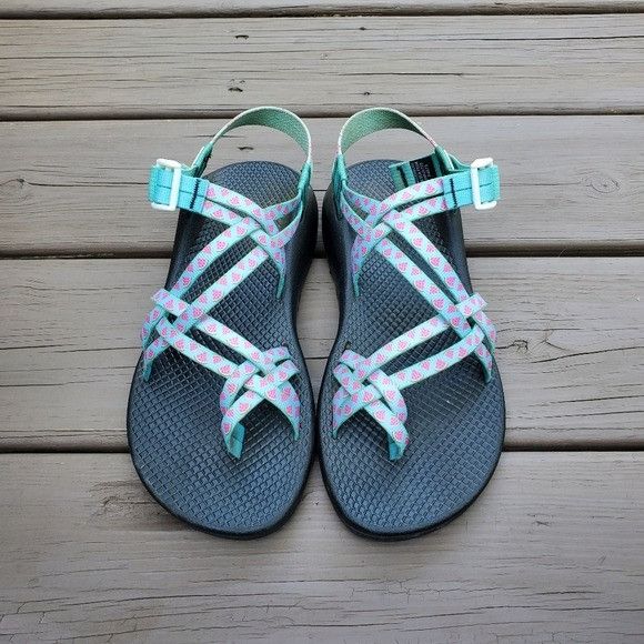 Chaco ZX/2 Cloud Teal Pink Watermelon Summer Classic Sandals
