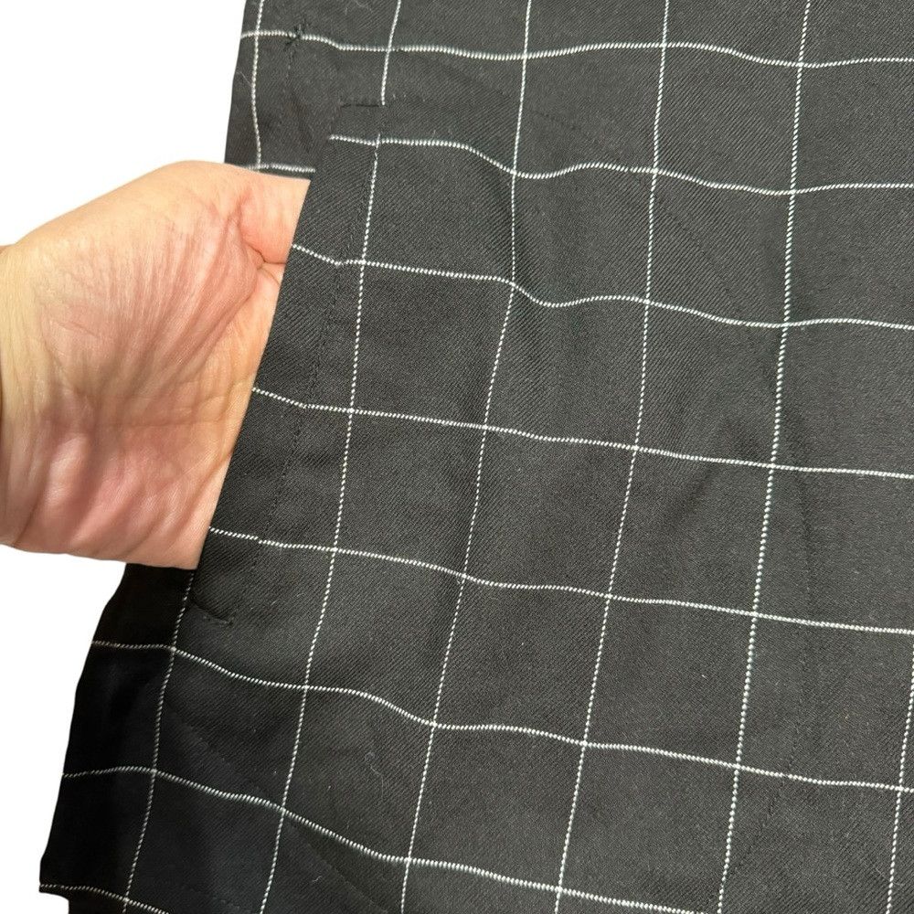 Linea Linea by Louis Dell'Olio Windowpane Jacket with Lace Appliq Size XL / US 12-14 / IT 48-50 - 9 Thumbnail