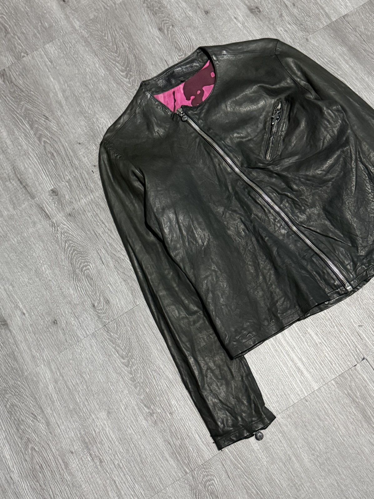 Chrome Hearts 1of1 Chrome Hearts - Hermes Lining - Death or Glory Jacket Size US S / EU 44-46 / 1 - 4 Thumbnail