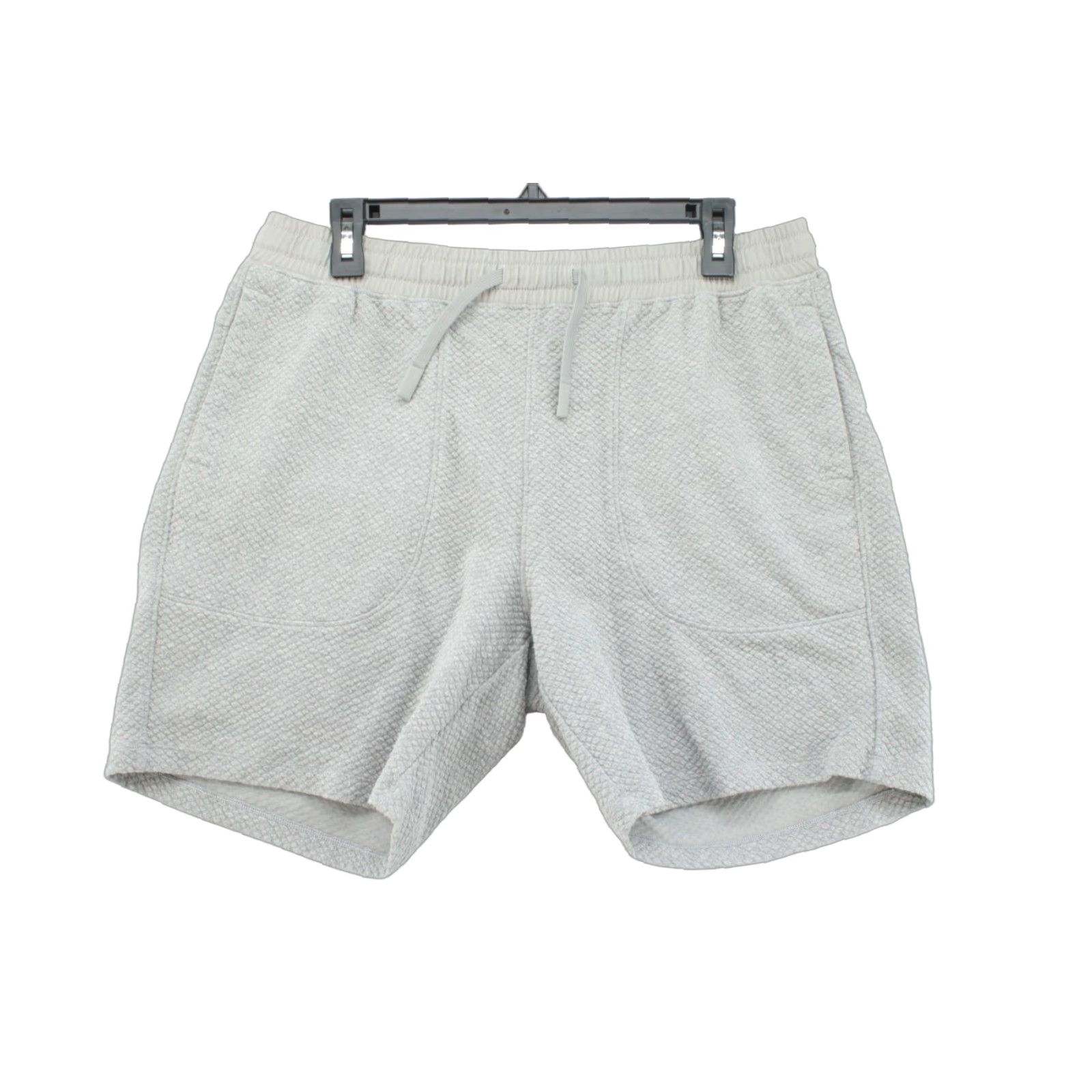 Vintage Bear Bottom Shorts Men's Large Gray 7” Stretchy Drawstring Sweat Active Comfy Size US 33 - 1 Thumbnail
