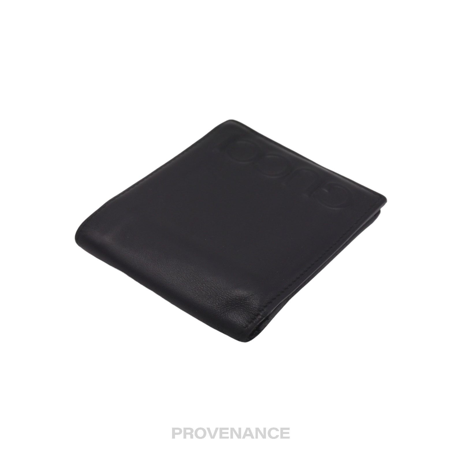 Gucci 🔴 Gucci Embossed Bifold Wallet - Black Size ONE SIZE - 4 Thumbnail