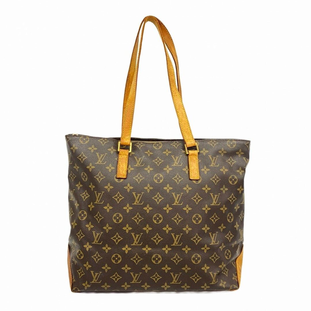 Louis Vuitton Monogram Cabas Mezzo Tote Bag M51151 in Brown, Women's
