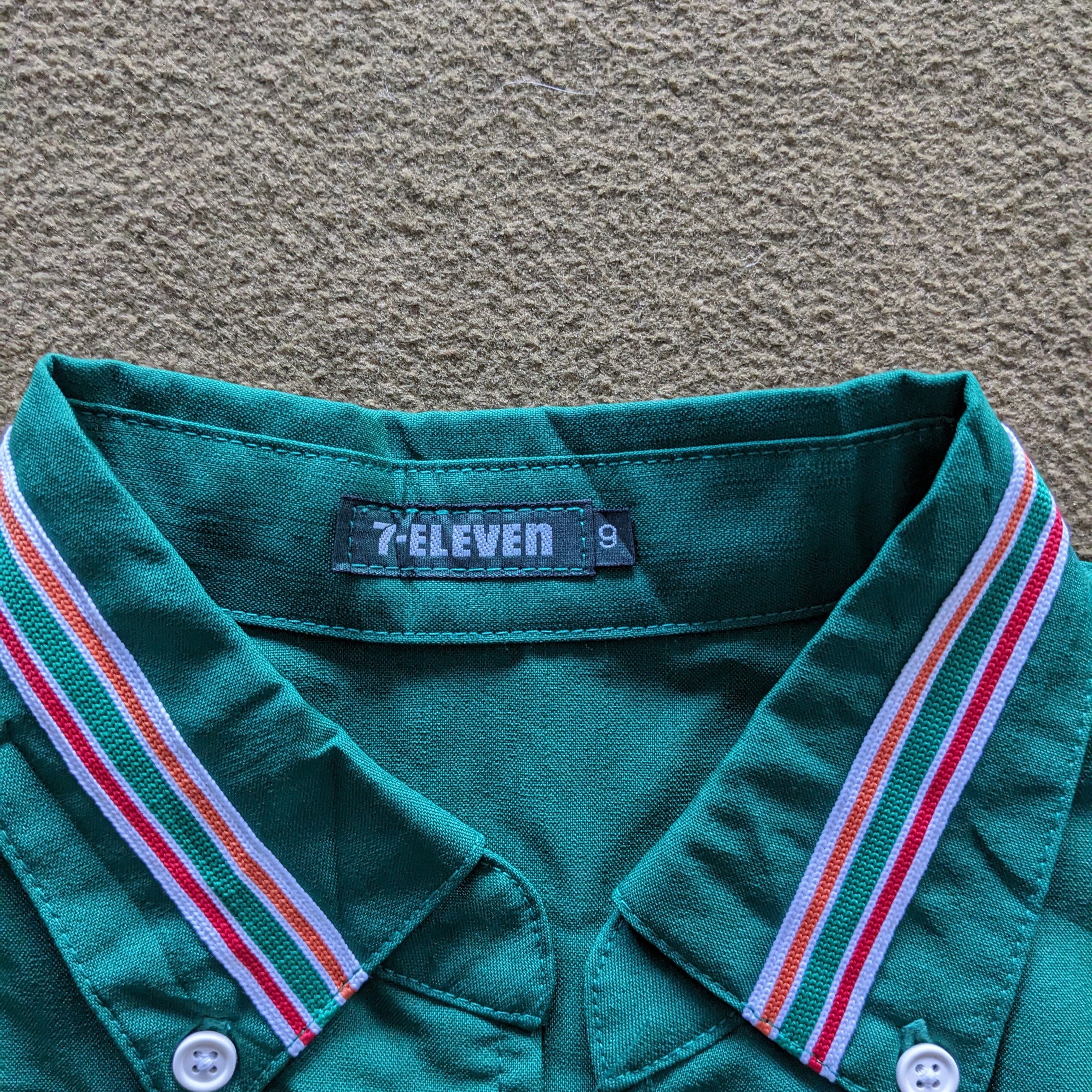 Japanese Brand Vintage 7 ELEVEN Uniform Workers Jacket Size US S / EU 44-46 / 1 - 4 Thumbnail