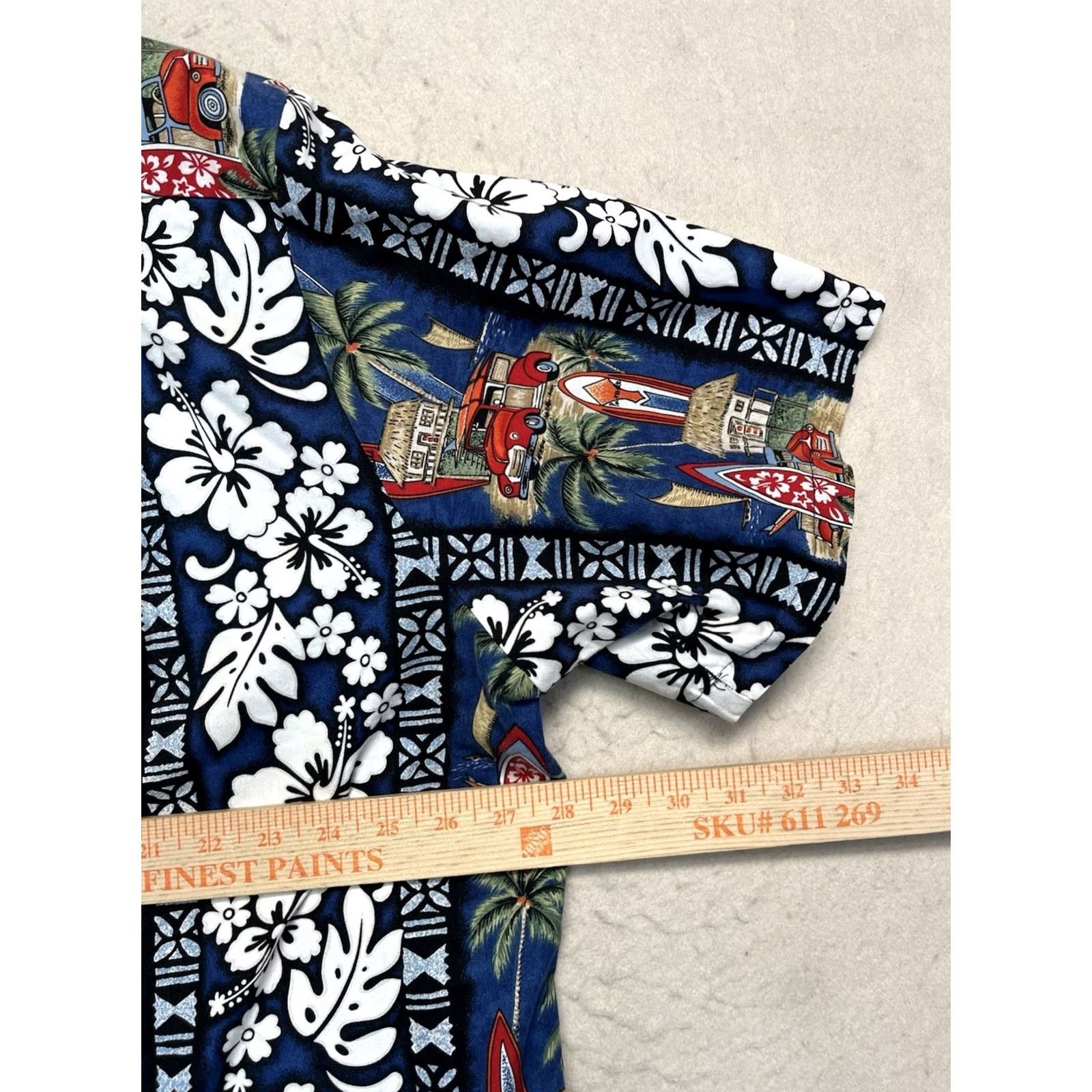 Vintage VINTAGE RJC Shirt Mens 2XL Adult Hawaiian Surfboards Truck Blue Made USA Shirt Size US XXL / EU 58 / 5 - 3 Thumbnail