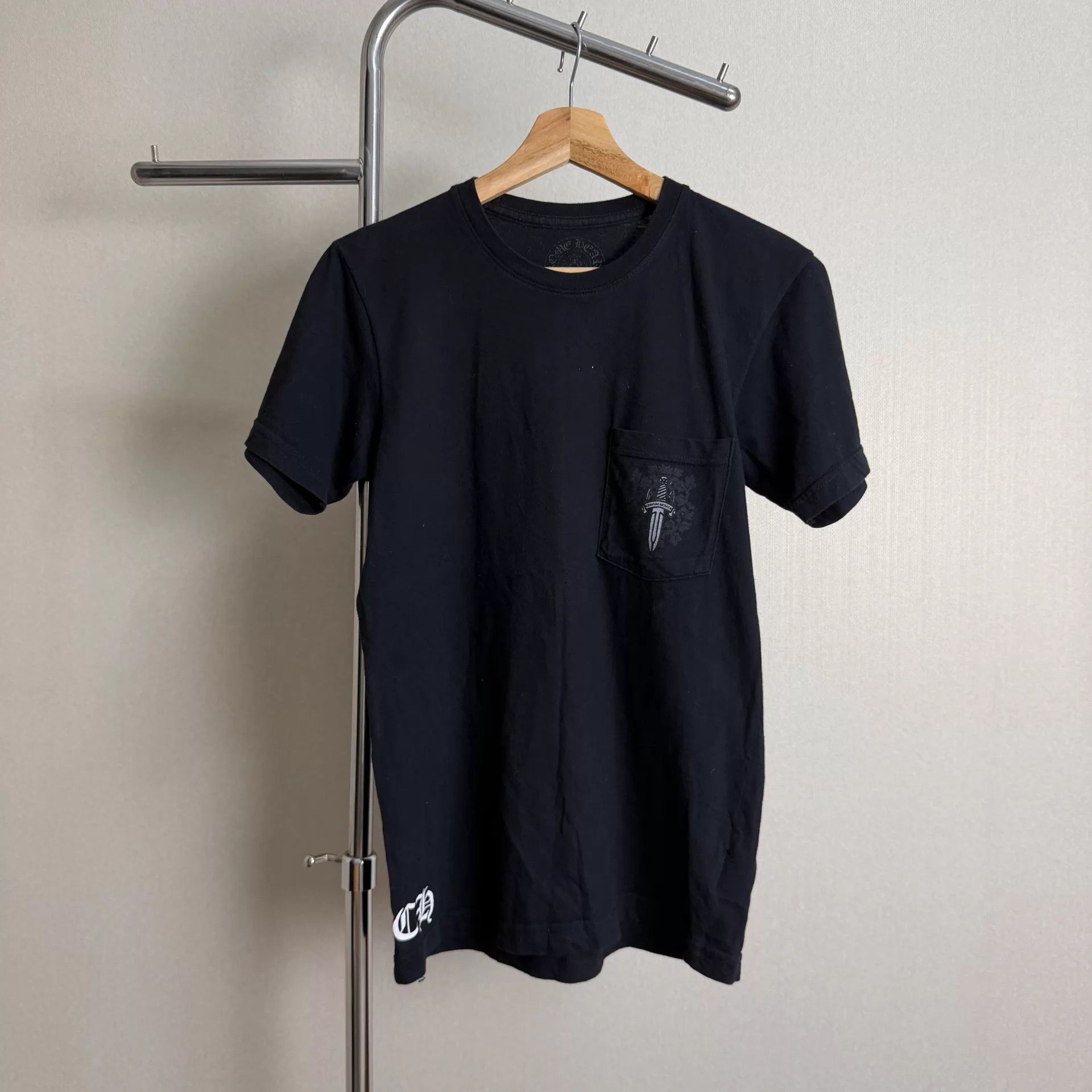 Chrome Hearts CH Black Sword Vine Pattern Short-Sleeve Tee S Size US S / EU 44-46 / 1 - 1 Thumbnail