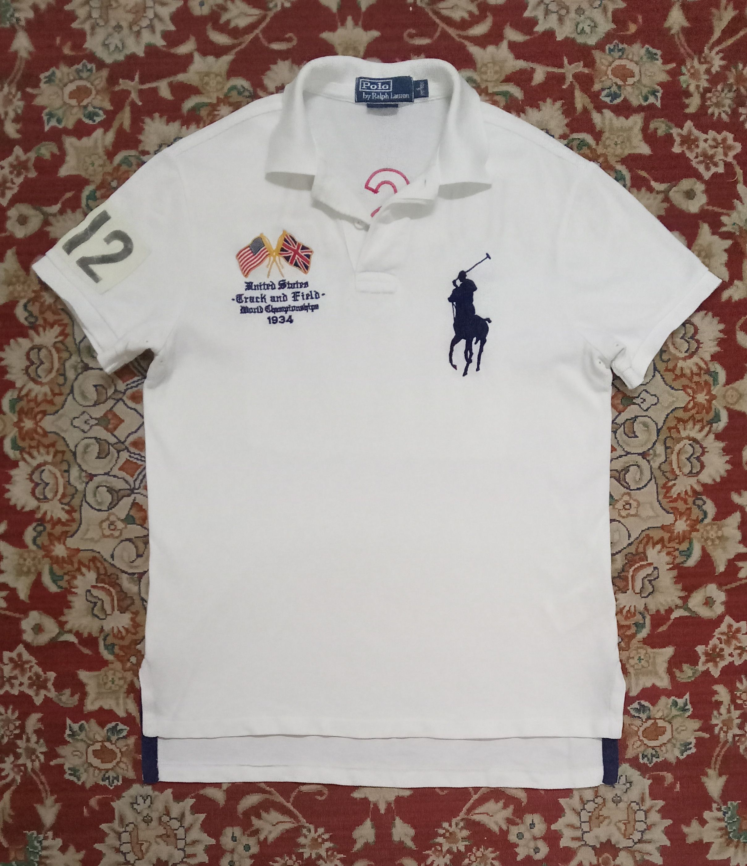 Polo Ralph Lauren Polo Ralph Lauren USA Polo Shirt Size US S / EU 44-46 / 1 - 1 Thumbnail