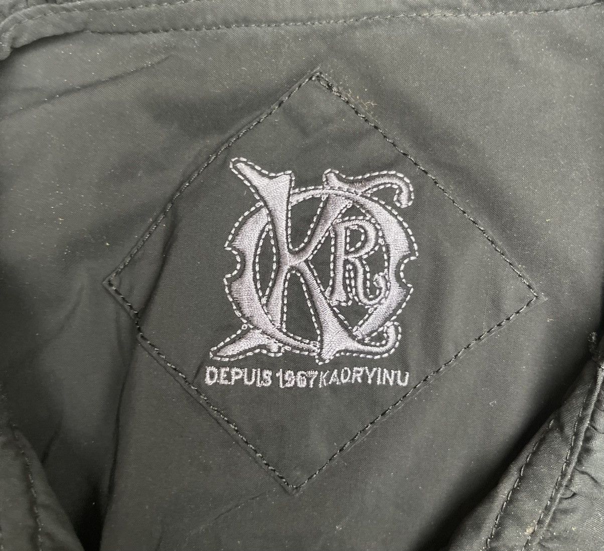 Japanese Brand Kaoryinu Mesh Jacket, Rare “Depuis 1987” Crest Size S / US 4 / IT 40 - 3 Thumbnail