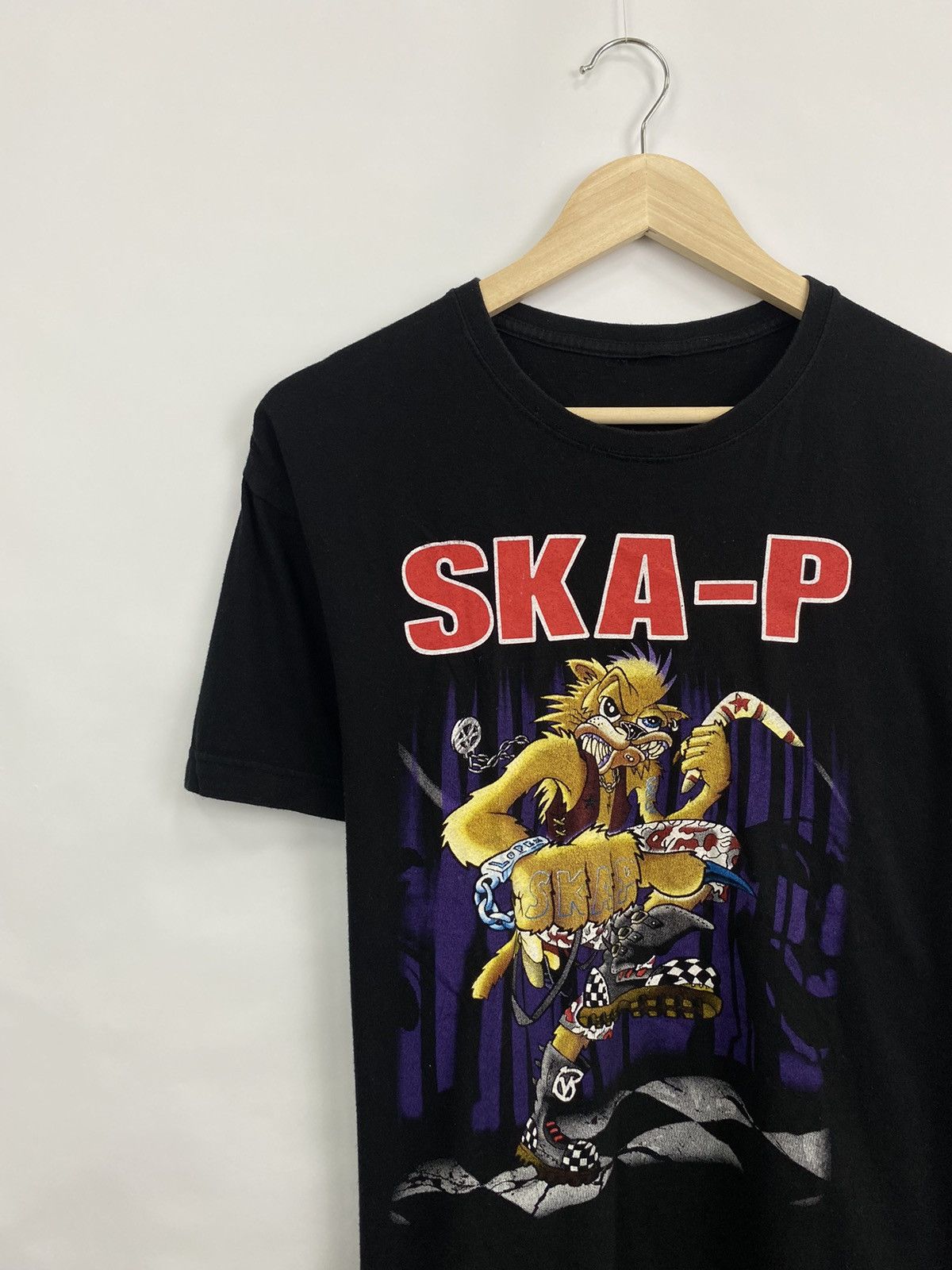 Band Tees Vintage 90s Ska-P Punk Band Printed T-Shirt Rare Retro Hype Size US M / EU 48-50 / 2 - 3 Thumbnail