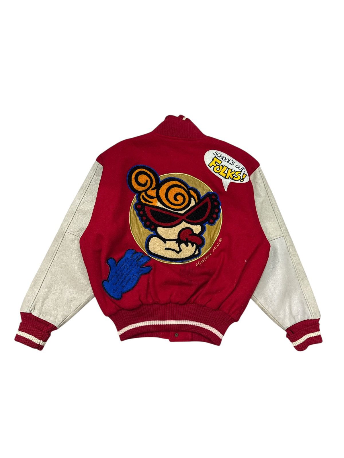 Hysteric Glamour VINTAGE HYSTERIC MINI WOOL VARSITY JACKET Size US M / EU 48-50 / 2 - 1 Thumbnail