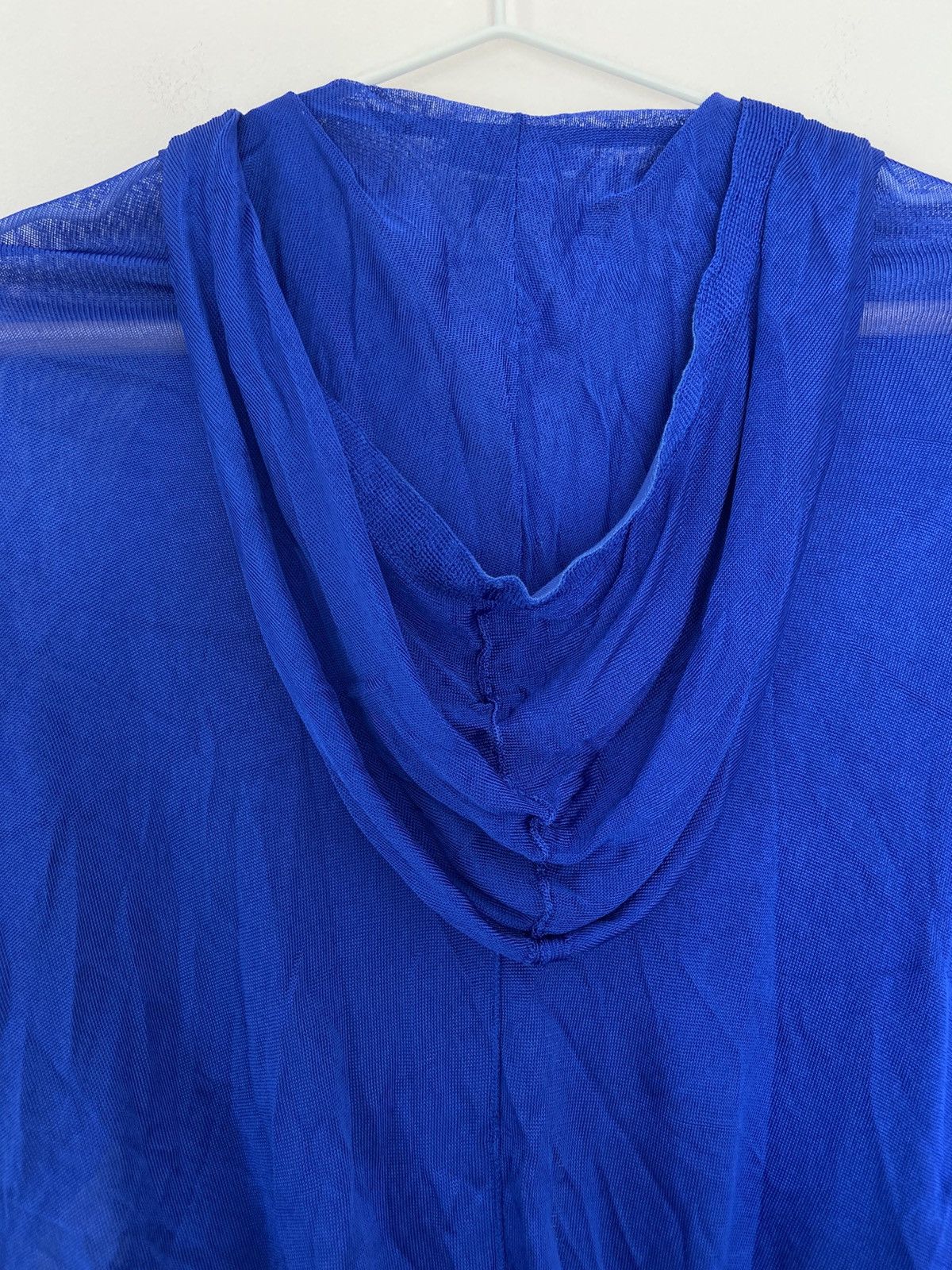 Tom Ford Tom Ford Blue Viscose Zip Hooded Dress Size S / US 4 / IT 40 - 8 Thumbnail